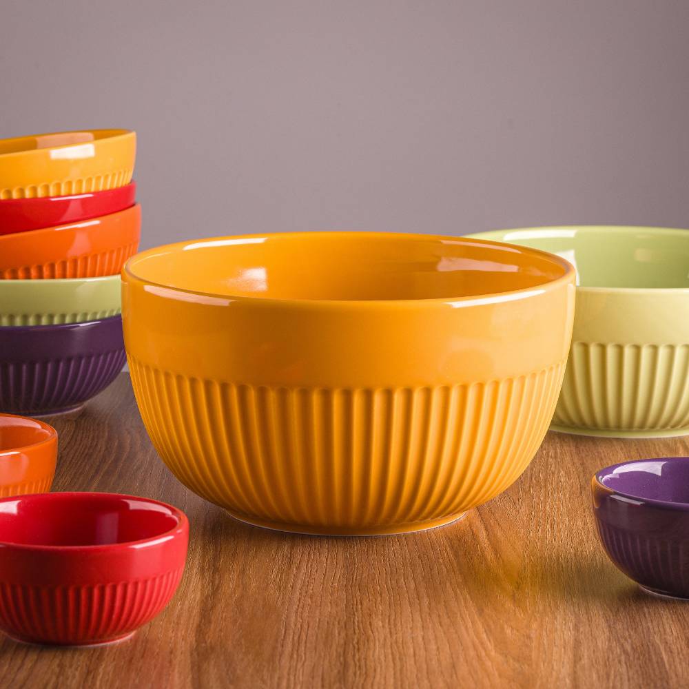 Tigela 230ml Linha Assar e Servir Verde Chá Porcelana - Imagem 5