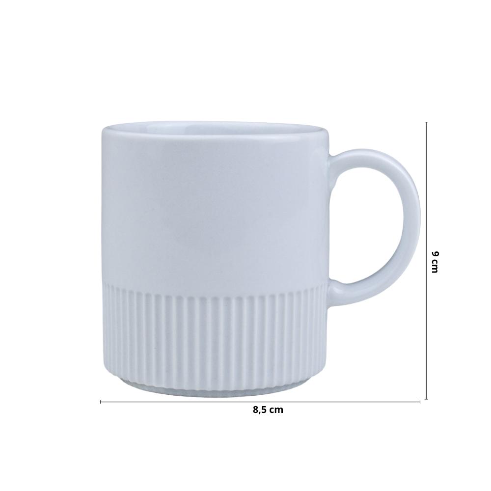 Caneca 360 ml Branca G Assar e Servir - Imagem 2