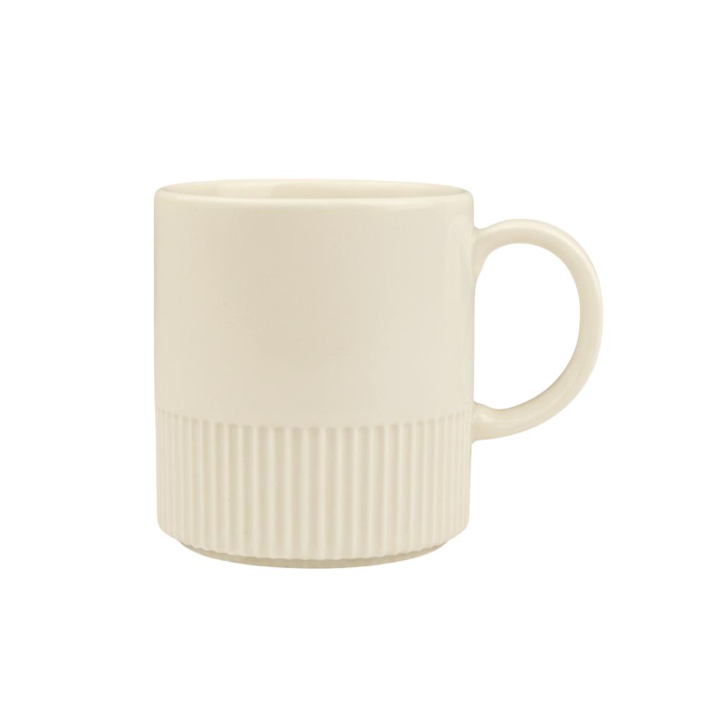 Caneca Café Chá 360 ml Marfim G Assar e Servir