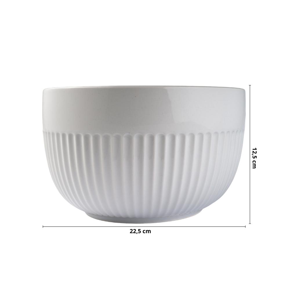 Tigela 2,9 ml Linha Assar e Servir Branca Porcelana - Imagem 2