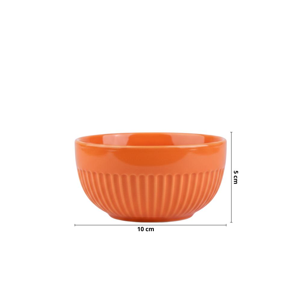 Tigela 230ml Linha Assar e Servir Laranja Porcelana - Imagem 2