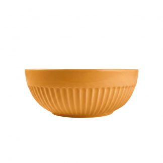 Tigela 630ml Linha Assar e Servir Amarela Porcelana