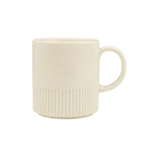 Caneca Café Chá 360 ml Marfim G Assar e Servir