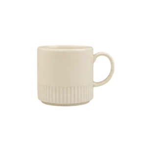Caneca P Linha Assar e Servir 180 ml Marfim Porcelana