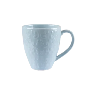 Caneca Chá Café Azul Vintage Tassel 310 ml Germer Porcelanas