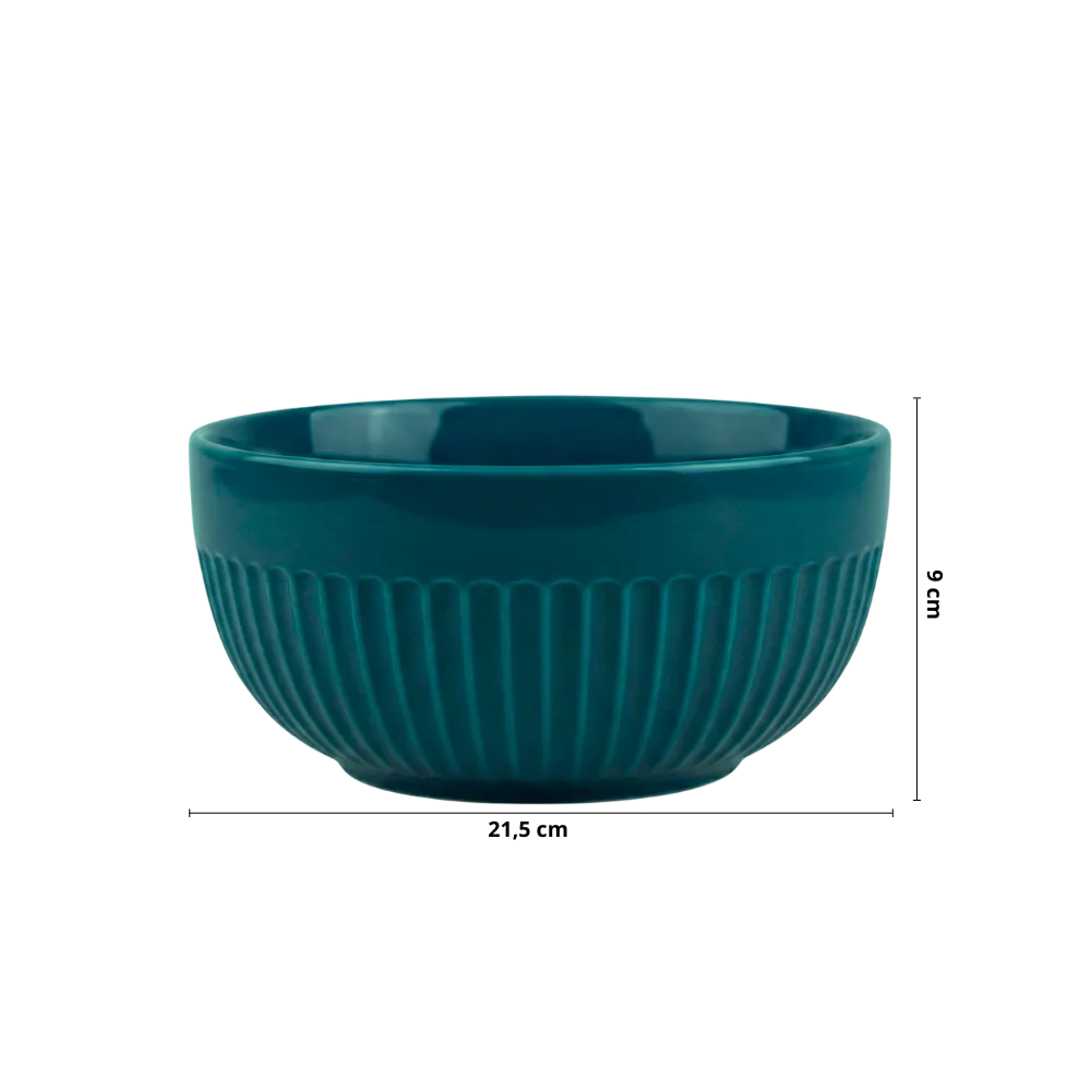 Tigela 1,9 ml Linha Assar e Servir Verdigris Porcelana
