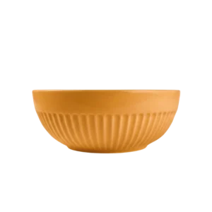 Tigela 630ml Linha Assar e Servir Amarela Porcelana