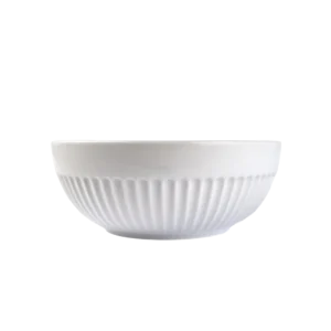 Tigela M Linha Assar e Servir 630 ml Branca Porcelana