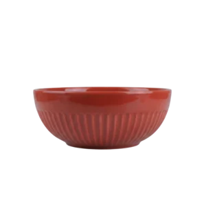 Tigela 630 ml Linha Assar e Servir Vermelha Porcelana