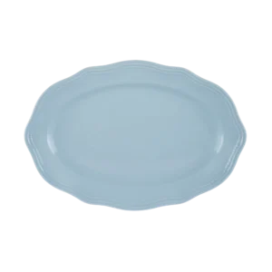 Travessa 34x23 cm Tamanho G Cottage Azul Germer Porcelanas