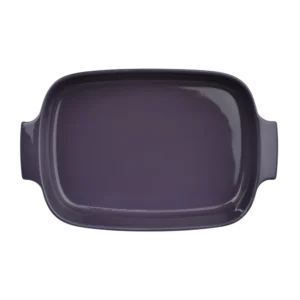 Travessa Refratária Retangular 37x26 Ameixa 4,9 L Germer
