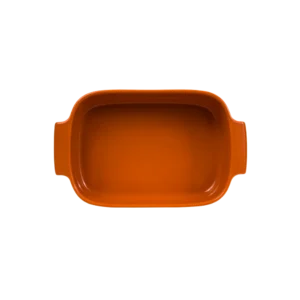 Travessa Refratária Retangular 28x17 Laranja 1,7 L Germer