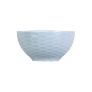 Bowl Tigela Azul Vintage Relevo Ondas 416 ml Germer