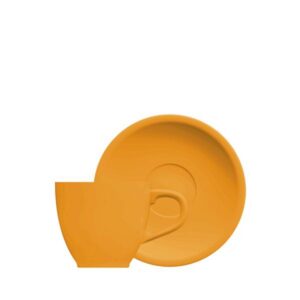 XICARA C/ PIRES OVAL 110 ML - AMARELO