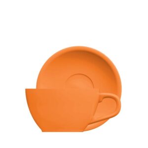 XICARA C/ PIRES OVAL 150 ML - LARANJA