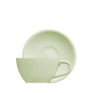 XICARA C/ PIRES OVAL 150 ML - VERDE MENTA